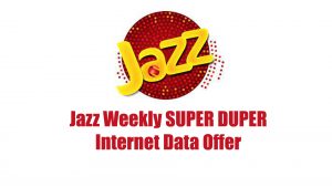 Jazz Weekly SUPER DUPER Internet Data Offer