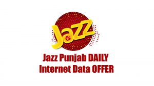 Jazz Punjab DAILY Internet Data OFFER