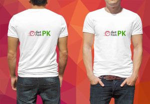 T shirt Printing with Front back
