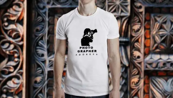 Custom Demand t-shirt printing for photographers in Pakistan