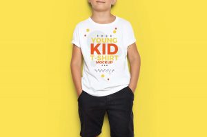 white kids t shirt with custom print in Pakistan