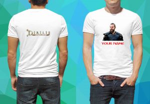 Ertugrul T-shirt with Custom Front Back Printing