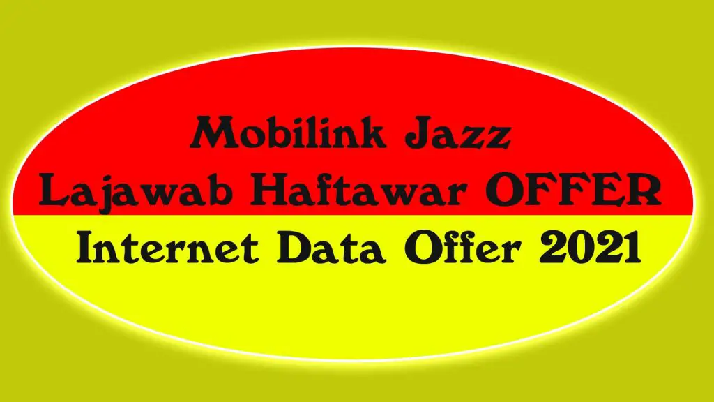 Jazz LAJAWAB HAFTAWAR OFFER