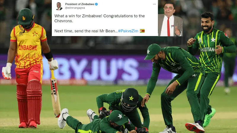 Zimbabwe's T20 win against Pakistan proves one thing — the curse of the Bean is real