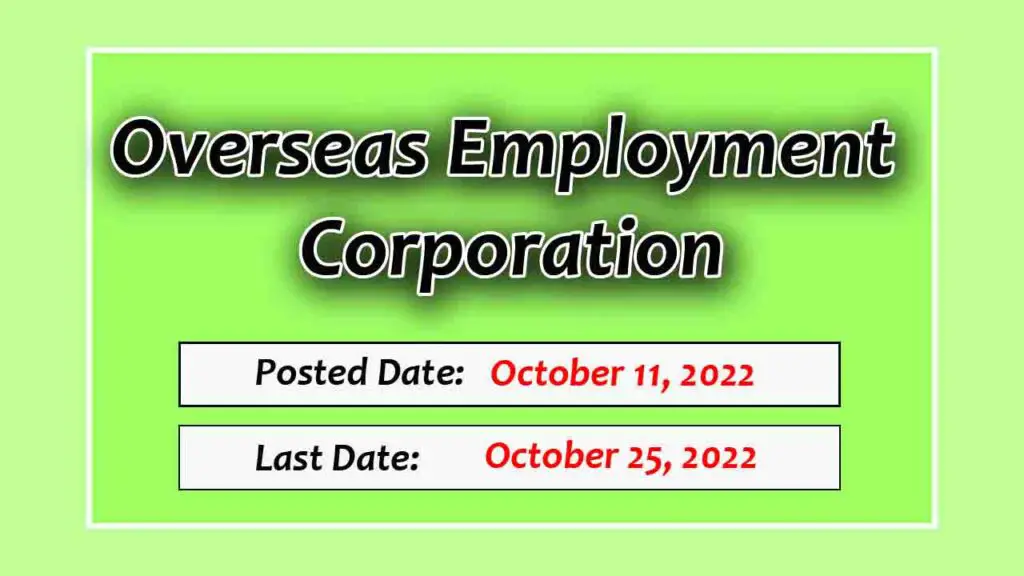 Overseas Employment Corporation