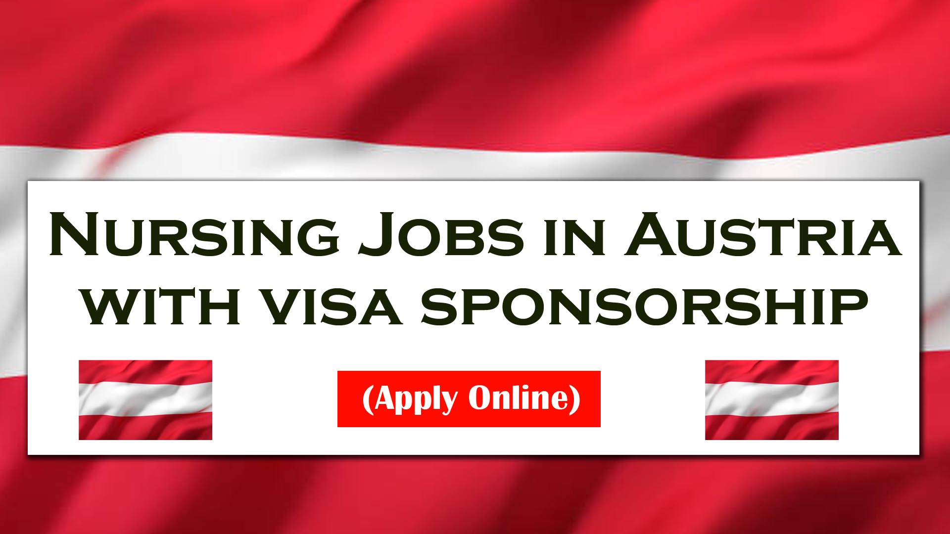 Nursing Jobs in Austria with visa sponsorship (Online Apply)