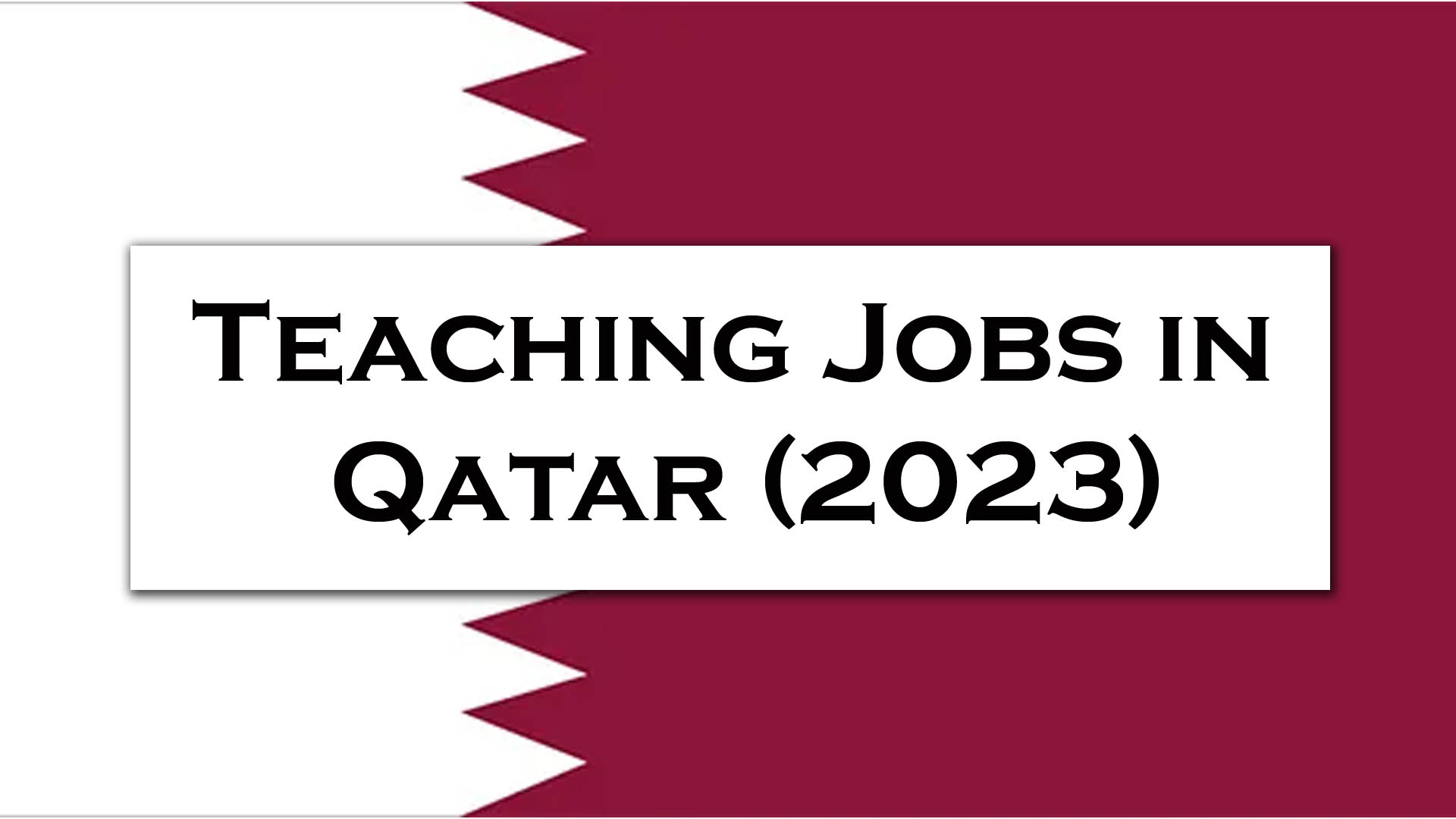 teaching-jobs-in-qatar-2023-apply-online-with-full-details-getfast-pk