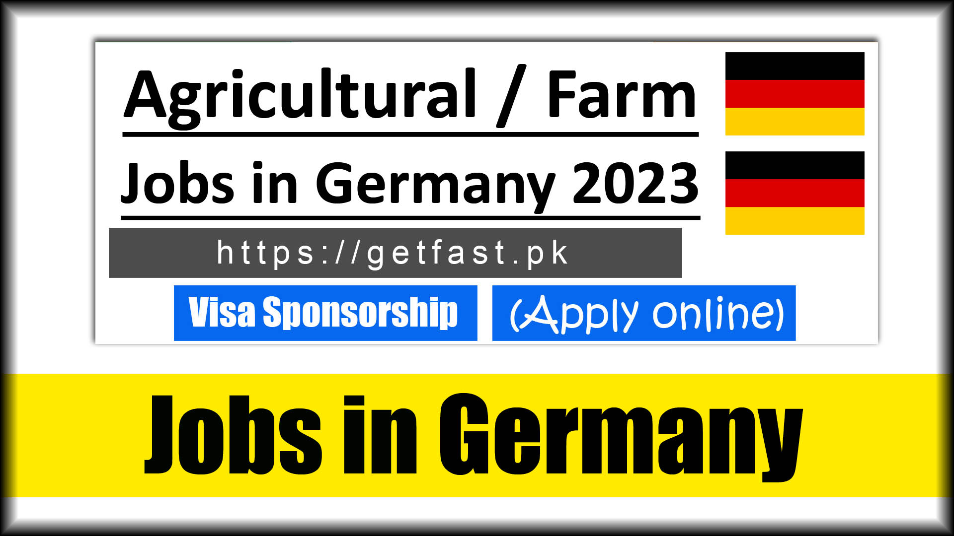 Agricultural / Farm Jobs in Germany 2023 with Visa Sponsorship - Apply Online