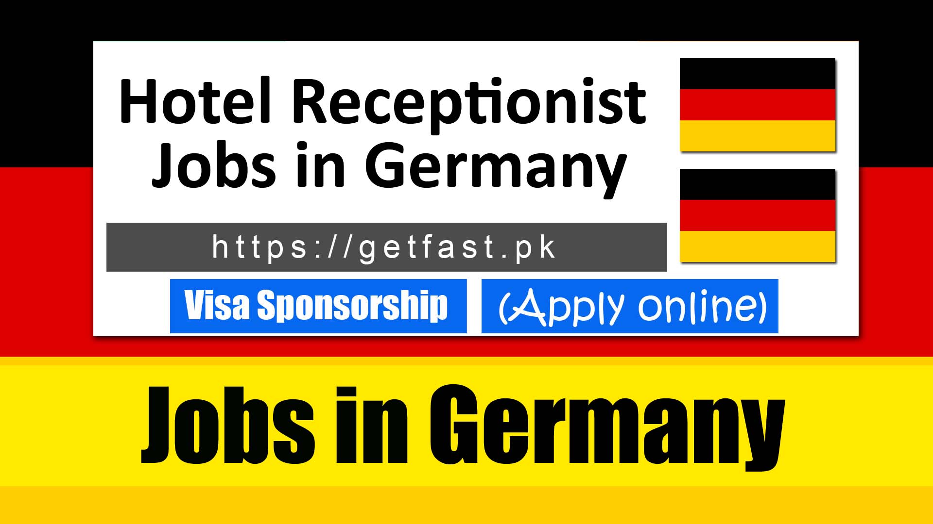 Hotel Receptionist Jobs in Germany for foreigners