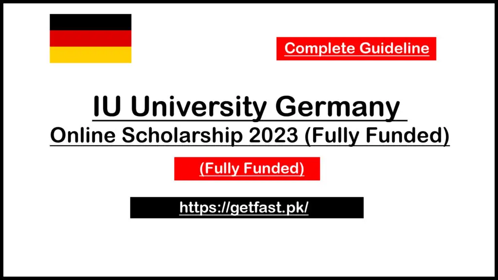 IU University Germany Online Scholarship 2023 (Fully Funded)