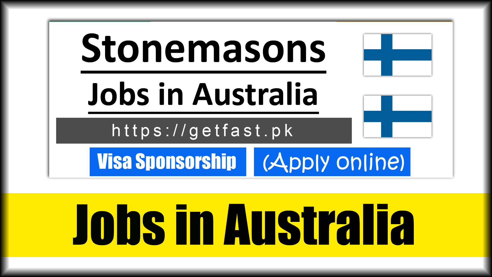 Stonemasons Jobs in Australia with Visa Sponsorship 2023 - Apply Online