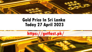 Gold Price In Sri Lanka Today 27 April 2023