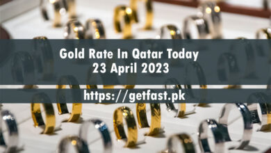 Gold Rate In Qatar Today 23 April 2023