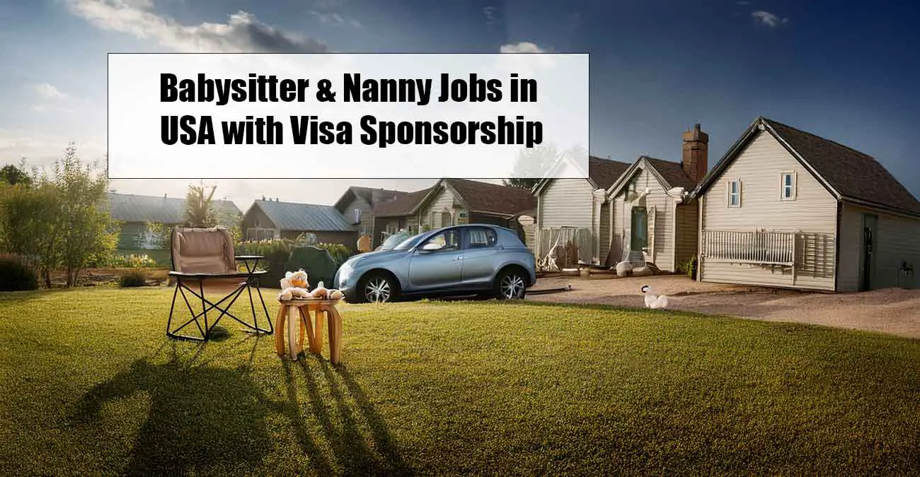 Babysitter & Nanny Jobs in USA with Visa Sponsorship