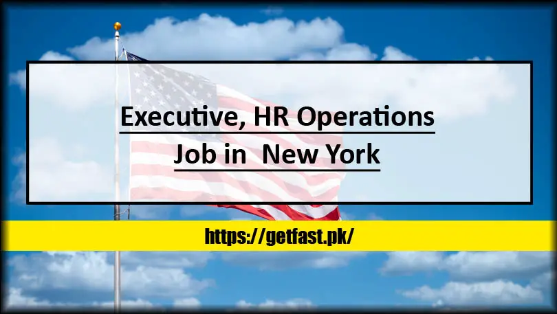 Executive, HR Operations Job in  New York