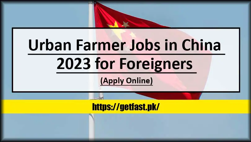 Urban Farmer Jobs in China 2023 for Foreigners (Apply Online)