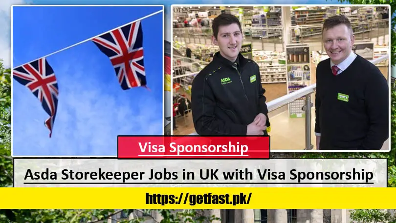 Asda Storekeeper Jobs in UK with Visa Sponsorship
