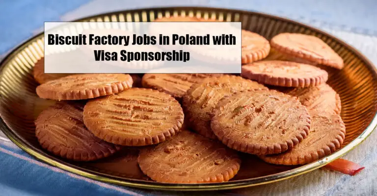 Biscuit Factory Jobs in Poland with Visa Sponsorship