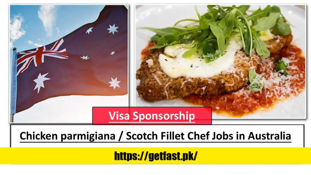 Chicken parmigiana / Scotch Fillet Chef Jobs
