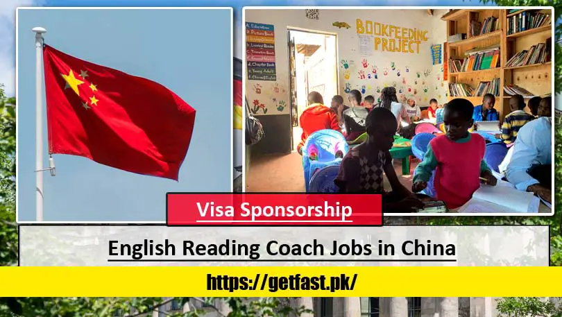 English Reading Coach Jobs in China with Free Work Visa