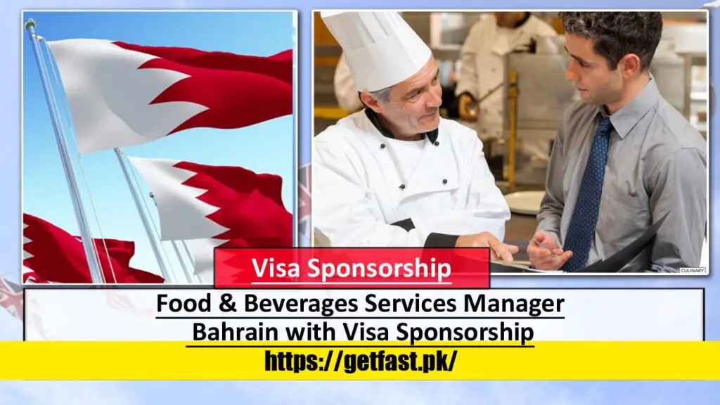 Food & Beverages Services Manager/ Outlet Supervisor Jobs in Accor Hotels Bahrain with Visa Sponsorship
