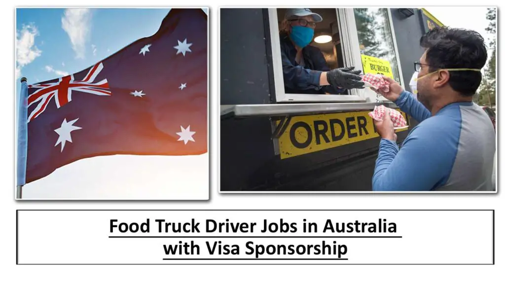 Food Truck Driver Jobs in Australia with Visa Sponsorship (AUD 38.5 per hour)