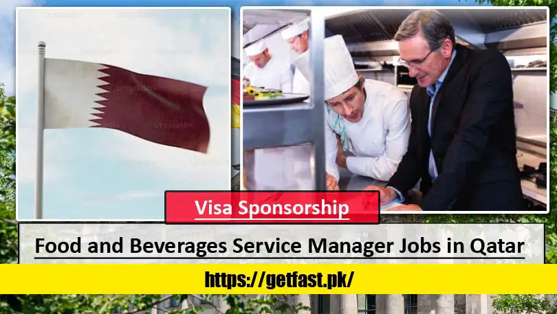 Food and Beverages Service Manager Jobs in Qatar
