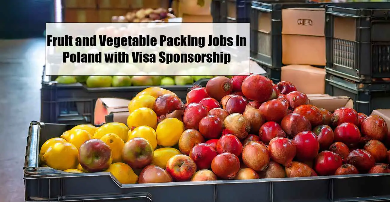 Fruit and Vegetable Packing Jobs in Poland with Visa Sponsorship