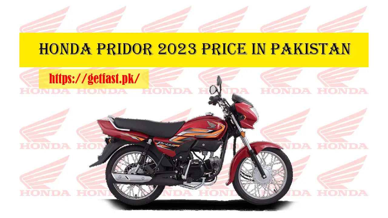 Honda Pridor 2023 Price in Pakistan