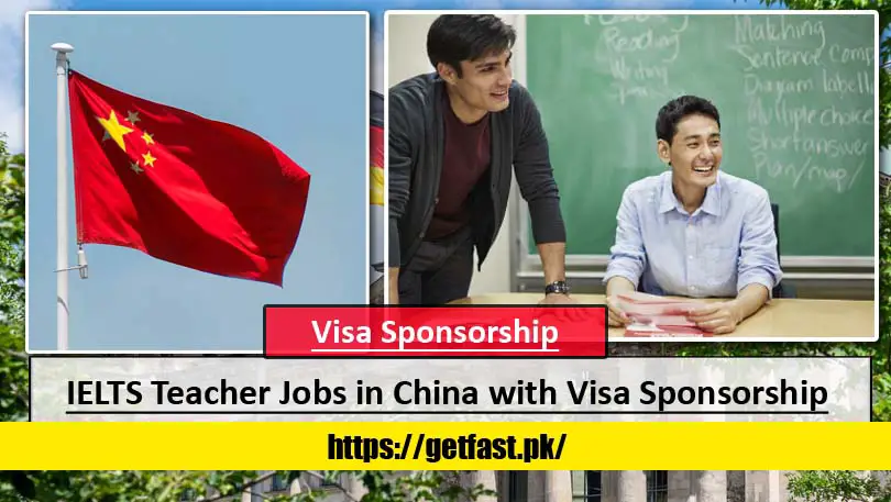 IELTS Teacher Jobs in China with Visa Sponsorship