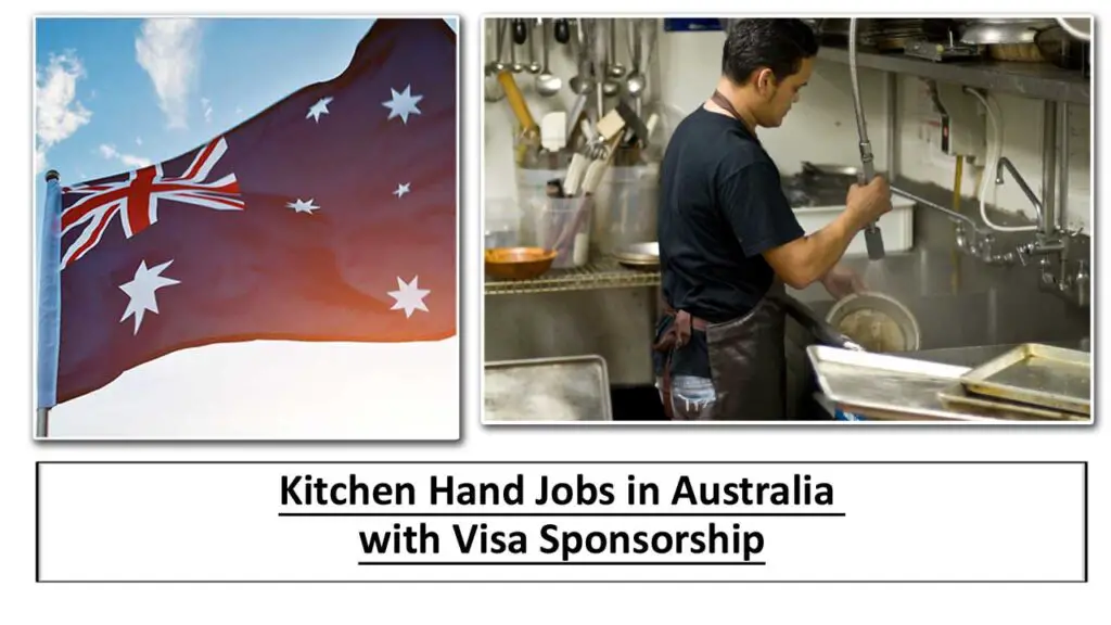Kitchen Hand Jobs in Australia with Visa Sponsorship