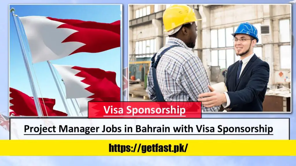 Project Manager Jobs in Bahrain with Visa Sponsorship