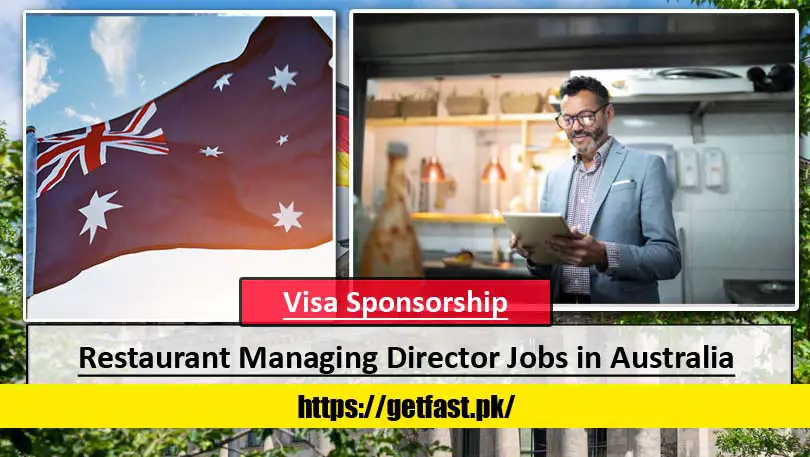 Restaurant Managing Director Jobs in Australia