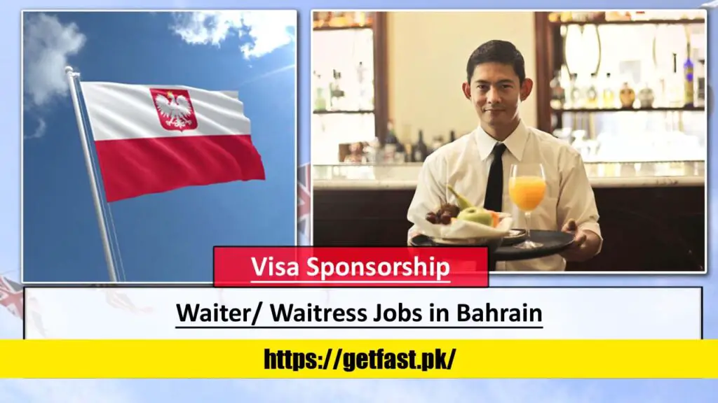 Waiter/ Waitress Jobs in Bahrain with Visa Sponsorship