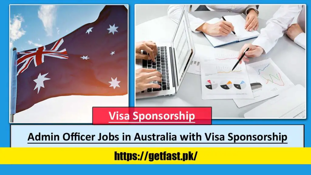 Admin Officer Jobs in Australia with Visa Sponsorship