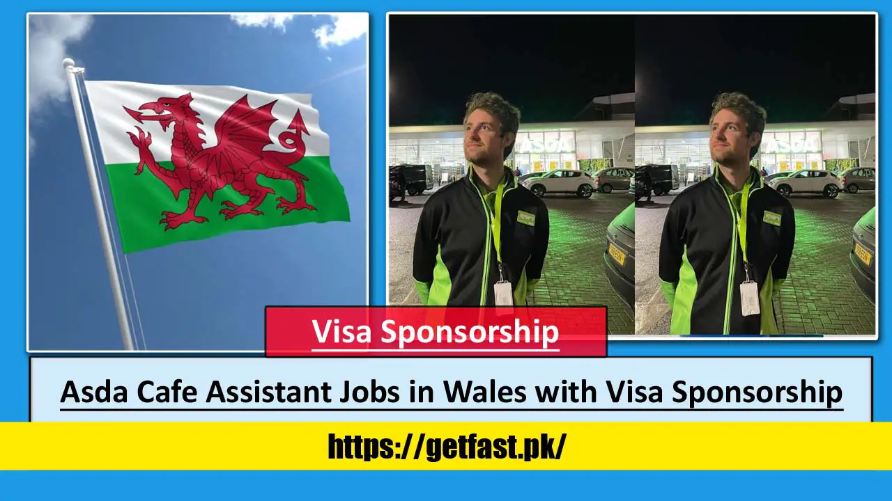 Asda Cafe Assistant Jobs in Wales with Visa Sponsorship