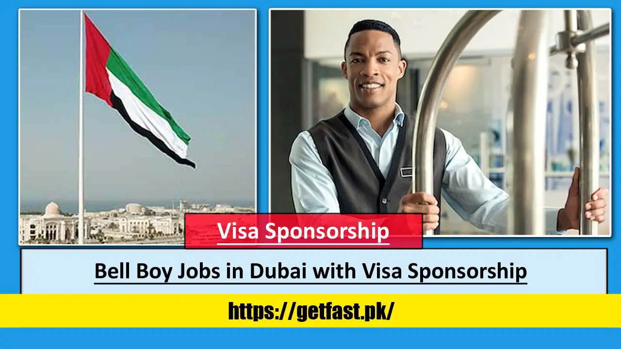 Bell Boy Jobs in Dubai with Visa Sponsorship