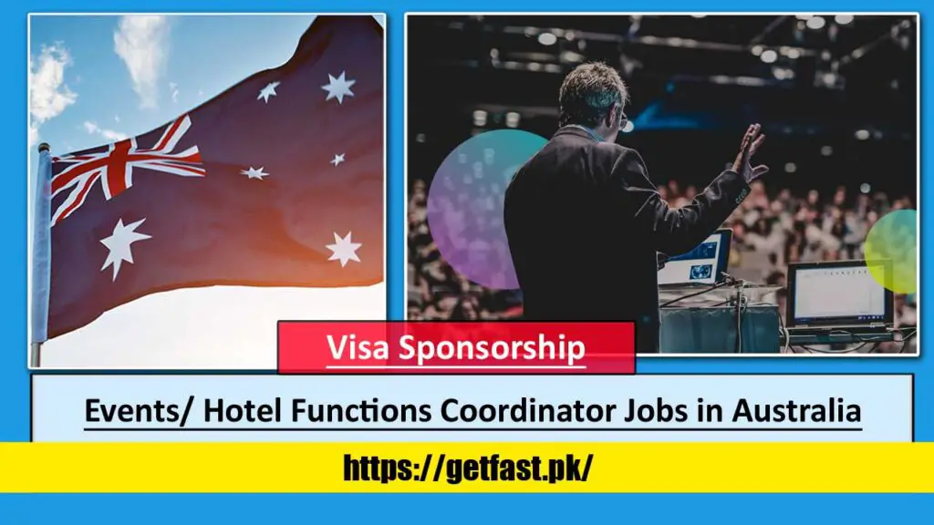 Events/ Hotel Functions Coordinator Jobs in Australia