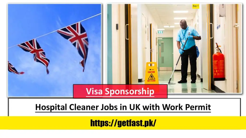 Hospital Cleaner Jobs in UK with Work Permit