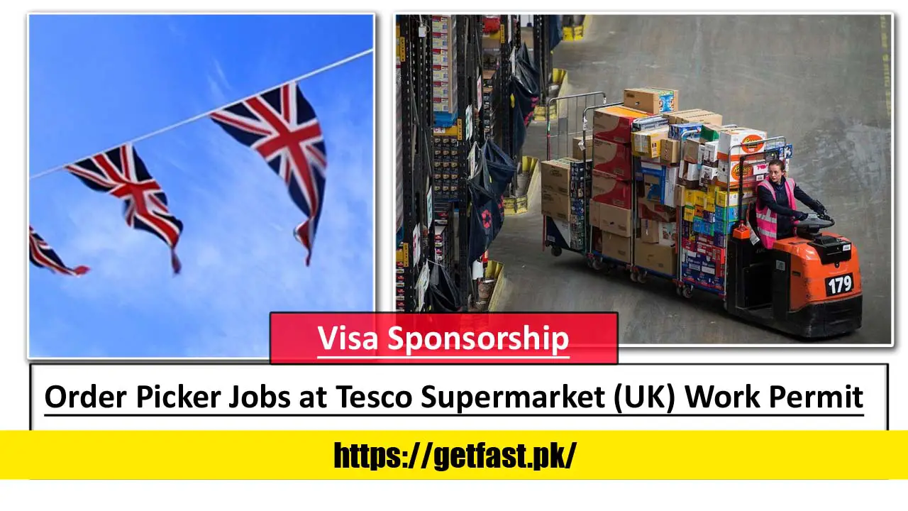 Order Picker Jobs at Tesco Supermarket
