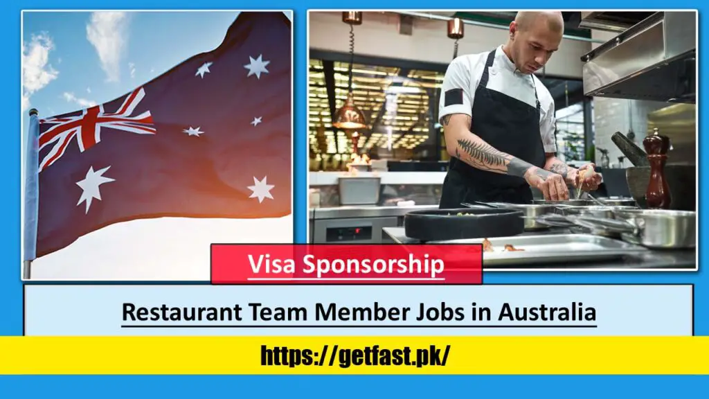 Restaurant Team Member (Kitchen, Waitstaff, Dishwasher) Jobs in Australia