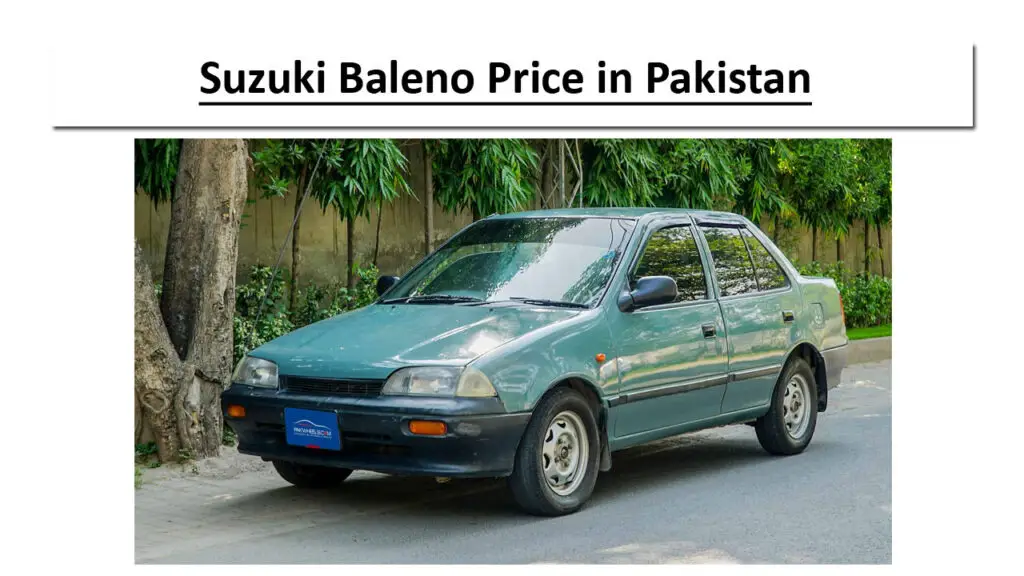 Suzuki Margalla Price in Pakistan