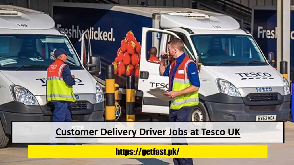 Customer Delivery Driver Jobs at Tesco UK