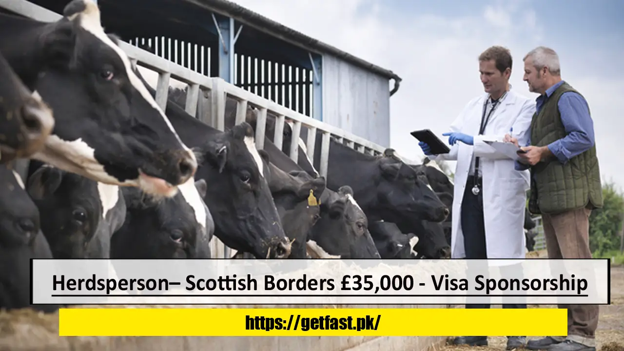 Herdsperson– Scottish Borders £35,000 - Visa Sponsorship Job with Lovely Modern four-bedroom cottage