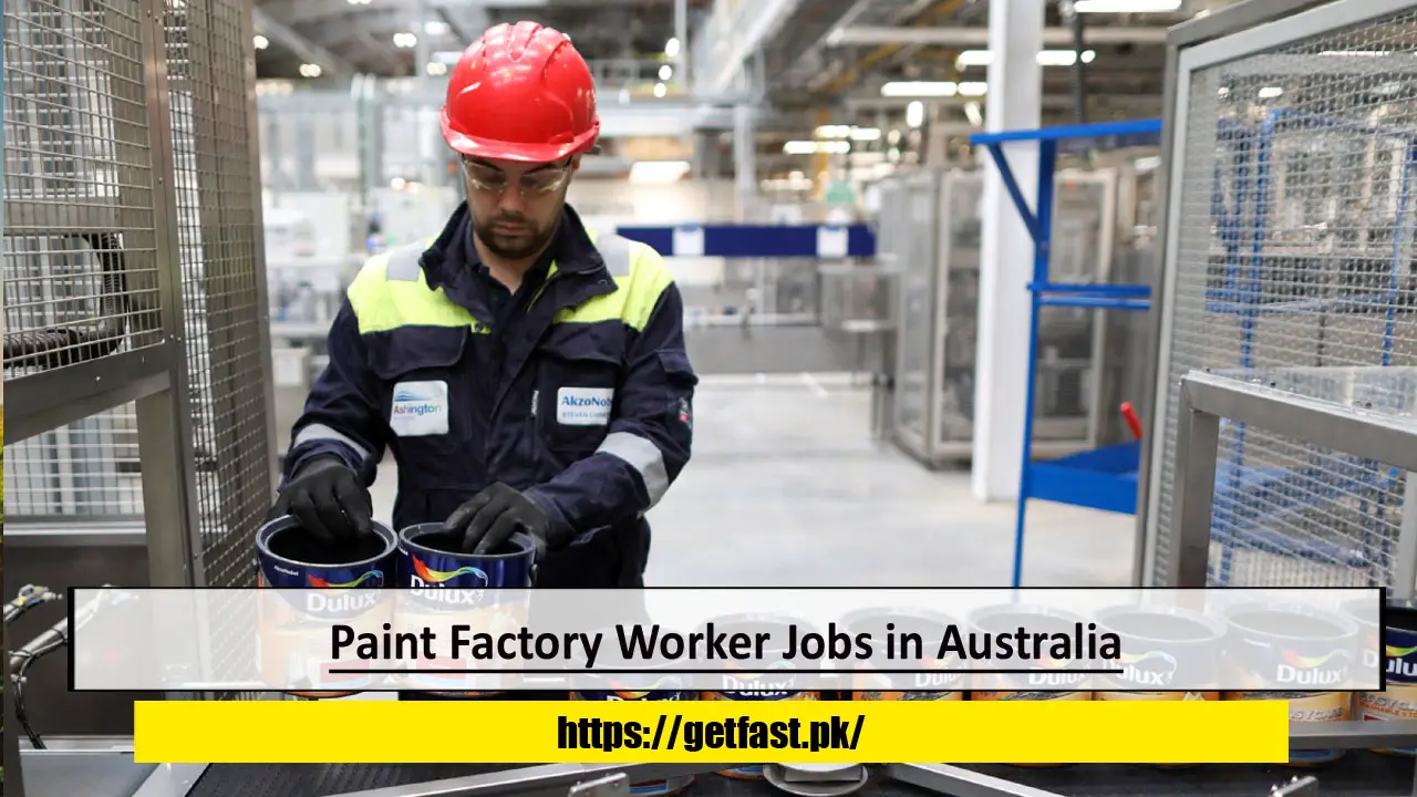 Paint Factory Worker Jobs