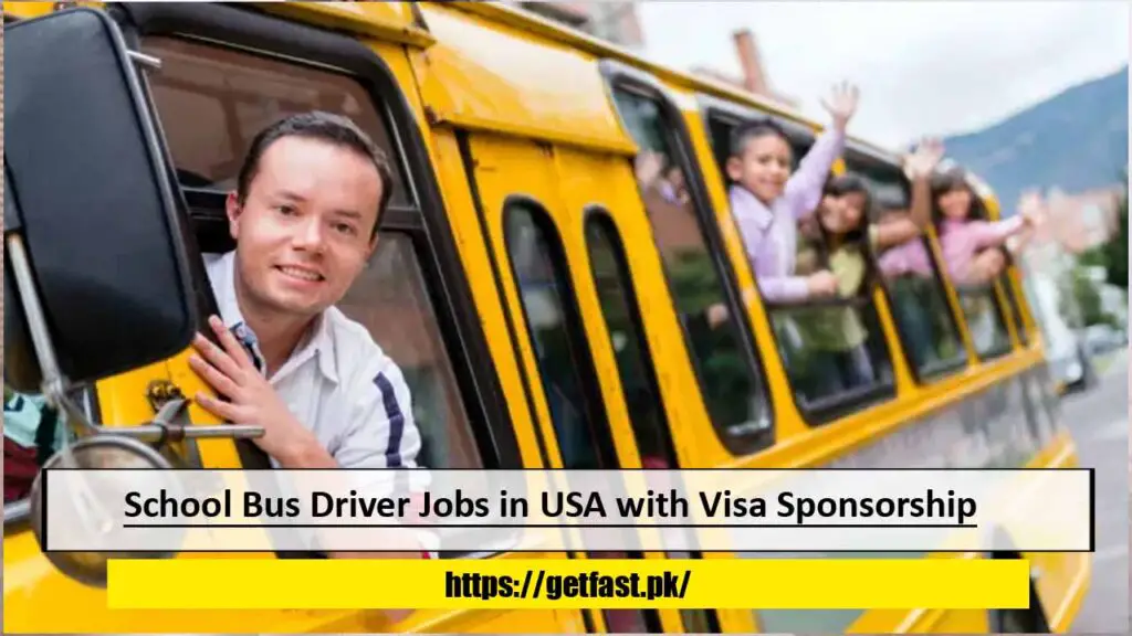 School Bus Driver Jobs in USA with Visa Sponsorship