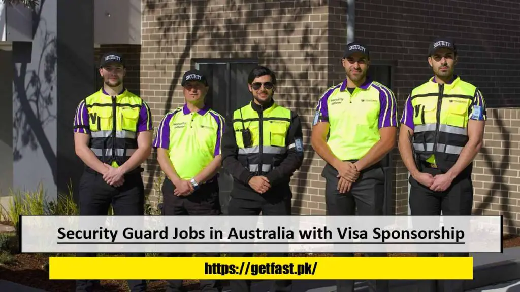 Security Guard Jobs in Australia with Visa Sponsorship