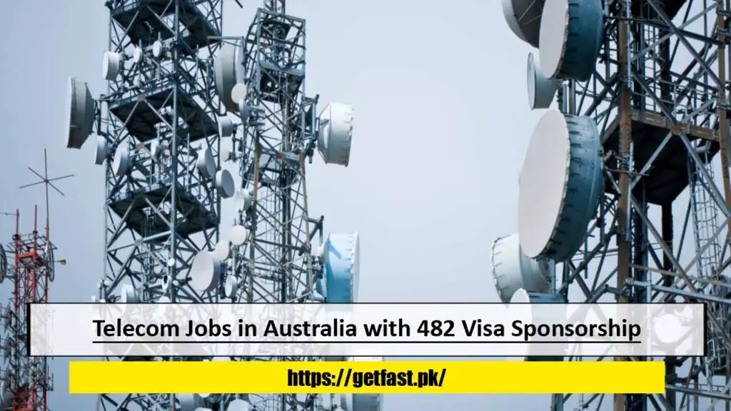 Telecom Jobs in Australia with 482 Visa Sponsorship