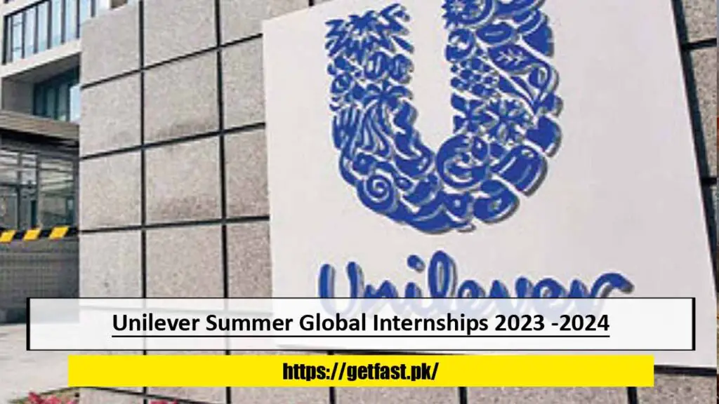 Unilever Summer Global Internships 2023 -2024