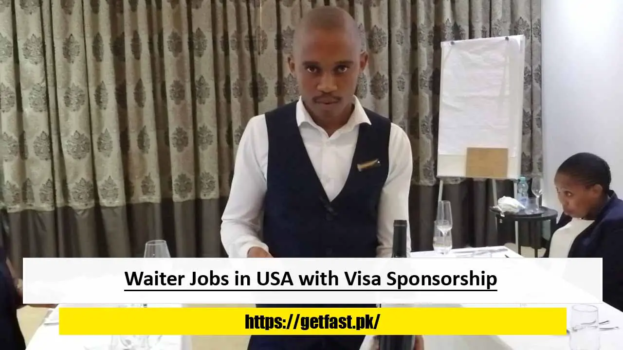 Waiter Jobs in USA